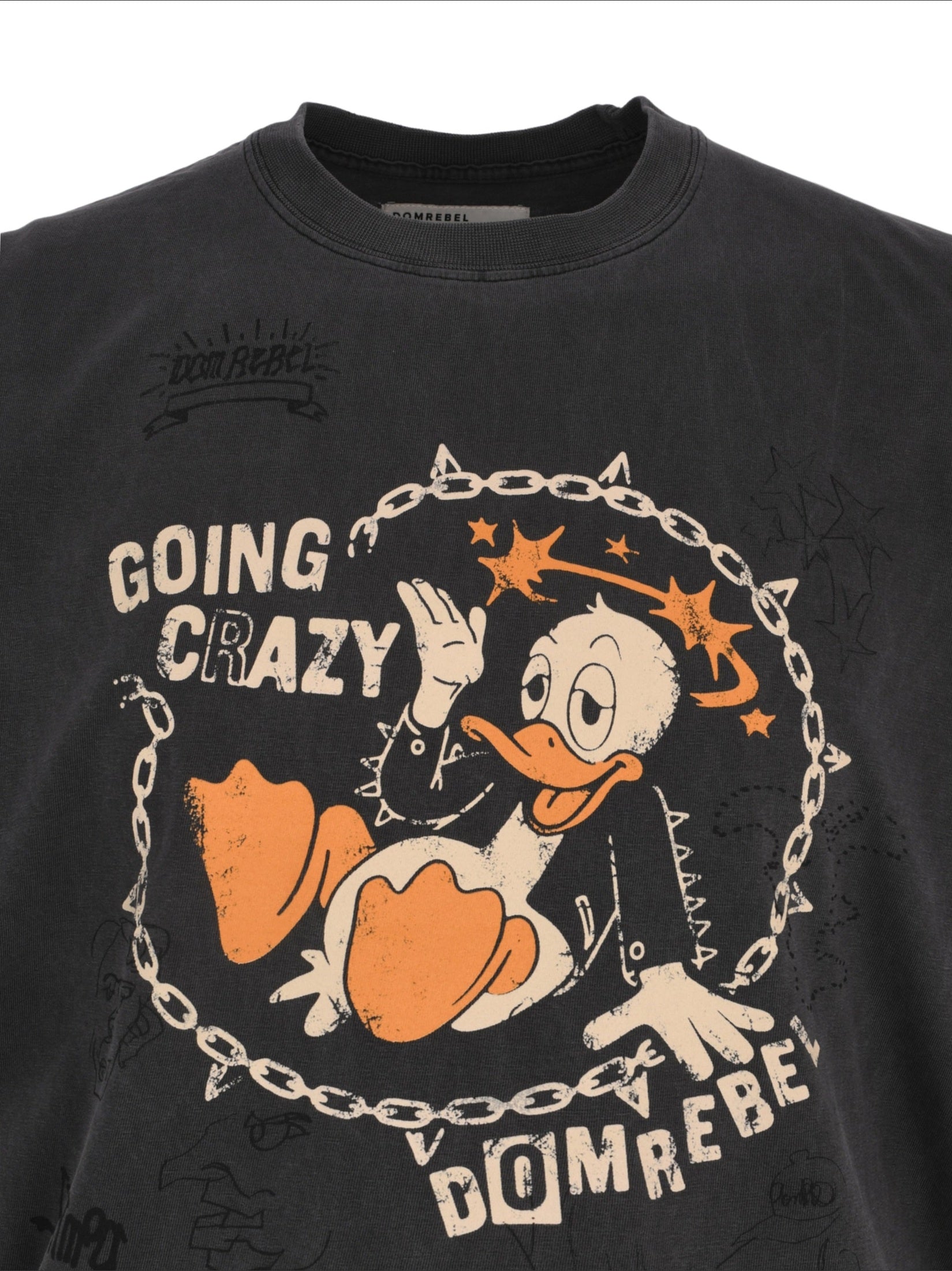 Cray t-shirt faded black