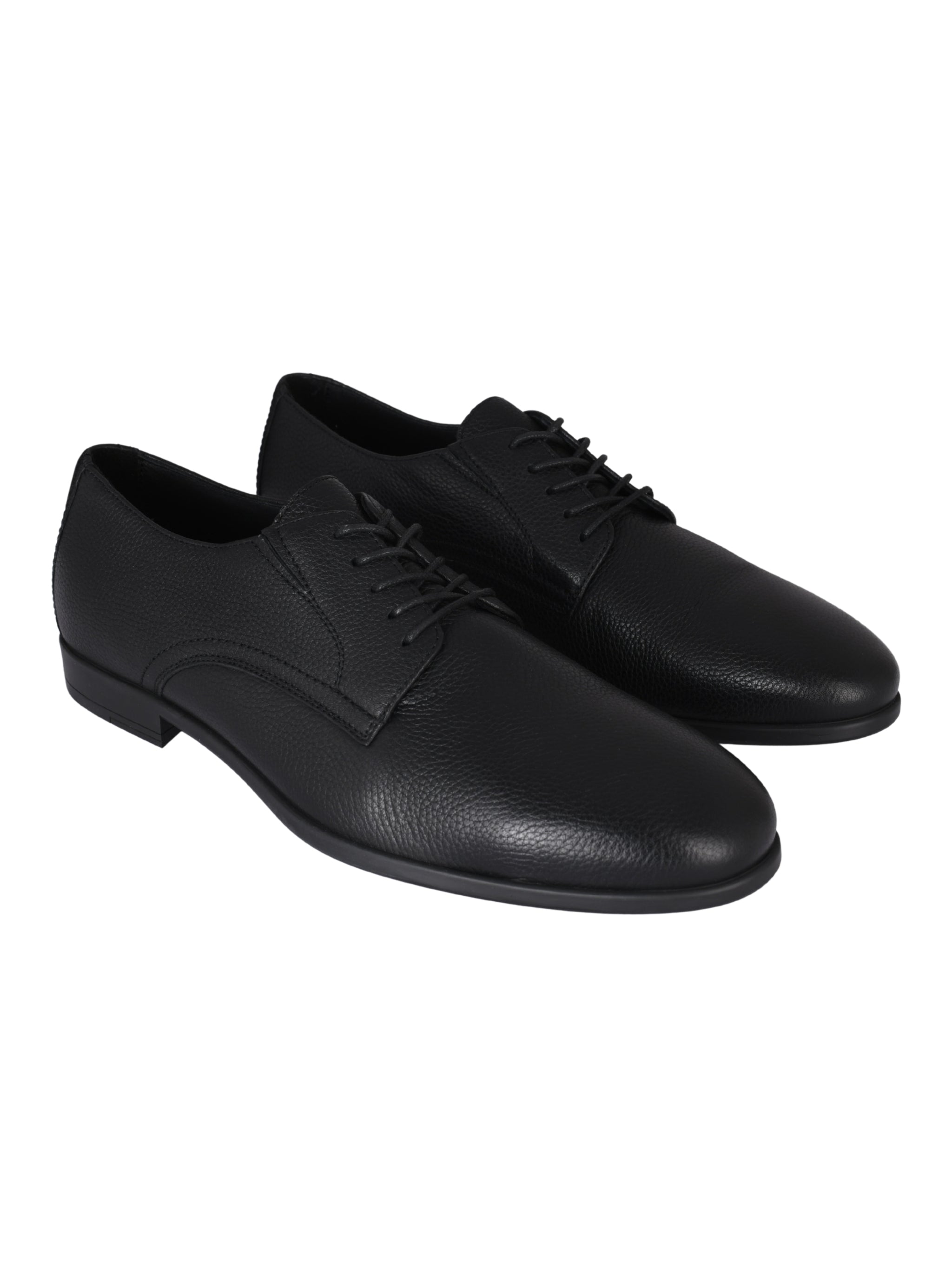 Lace up tumb.leat. black