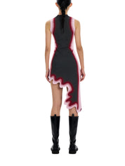 HAILEY REFLECTIVE WAVY DRESS