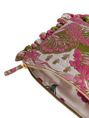 Hand pochette tulip jacquard