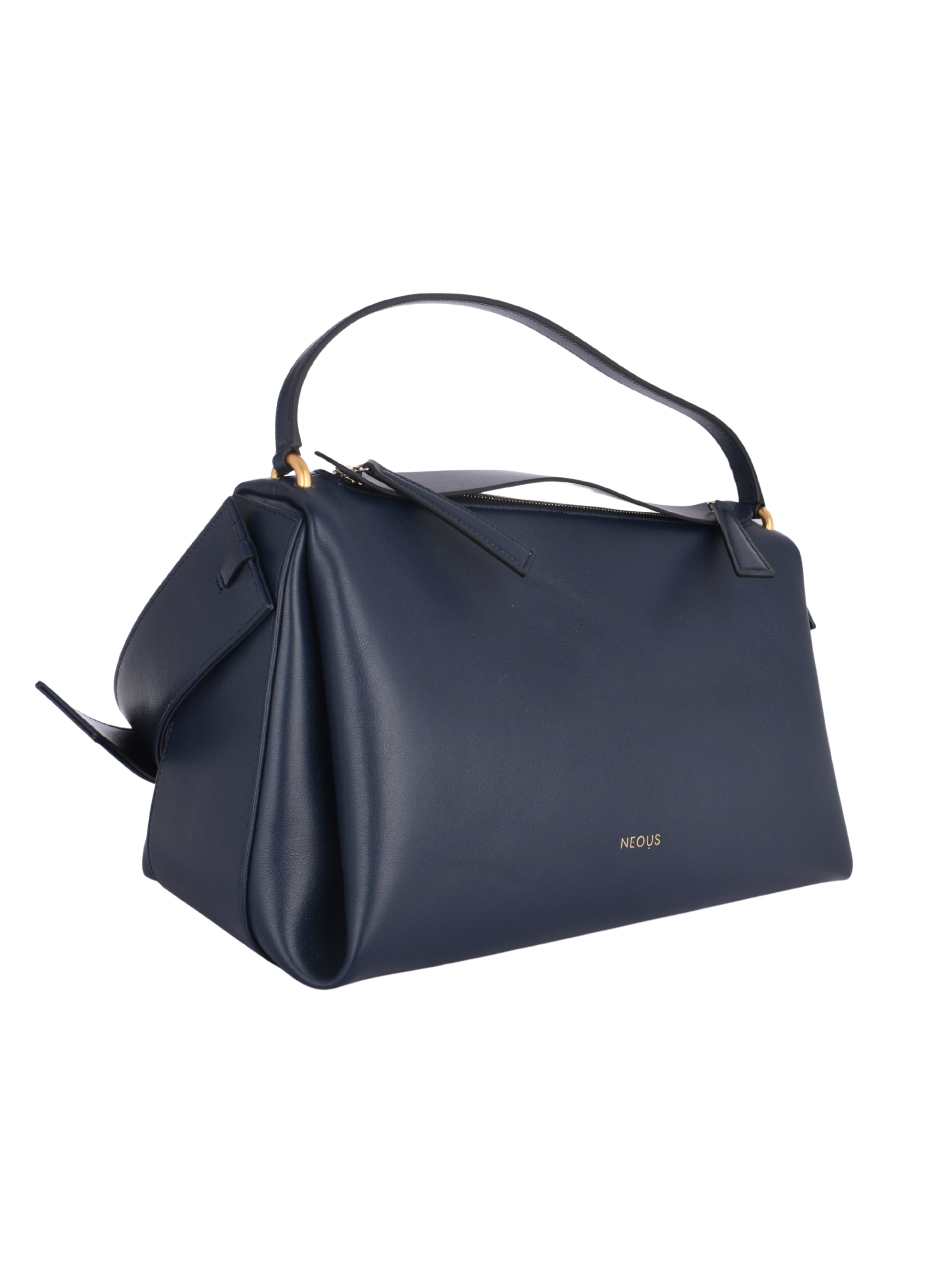 Scorpius zip leather tote bag