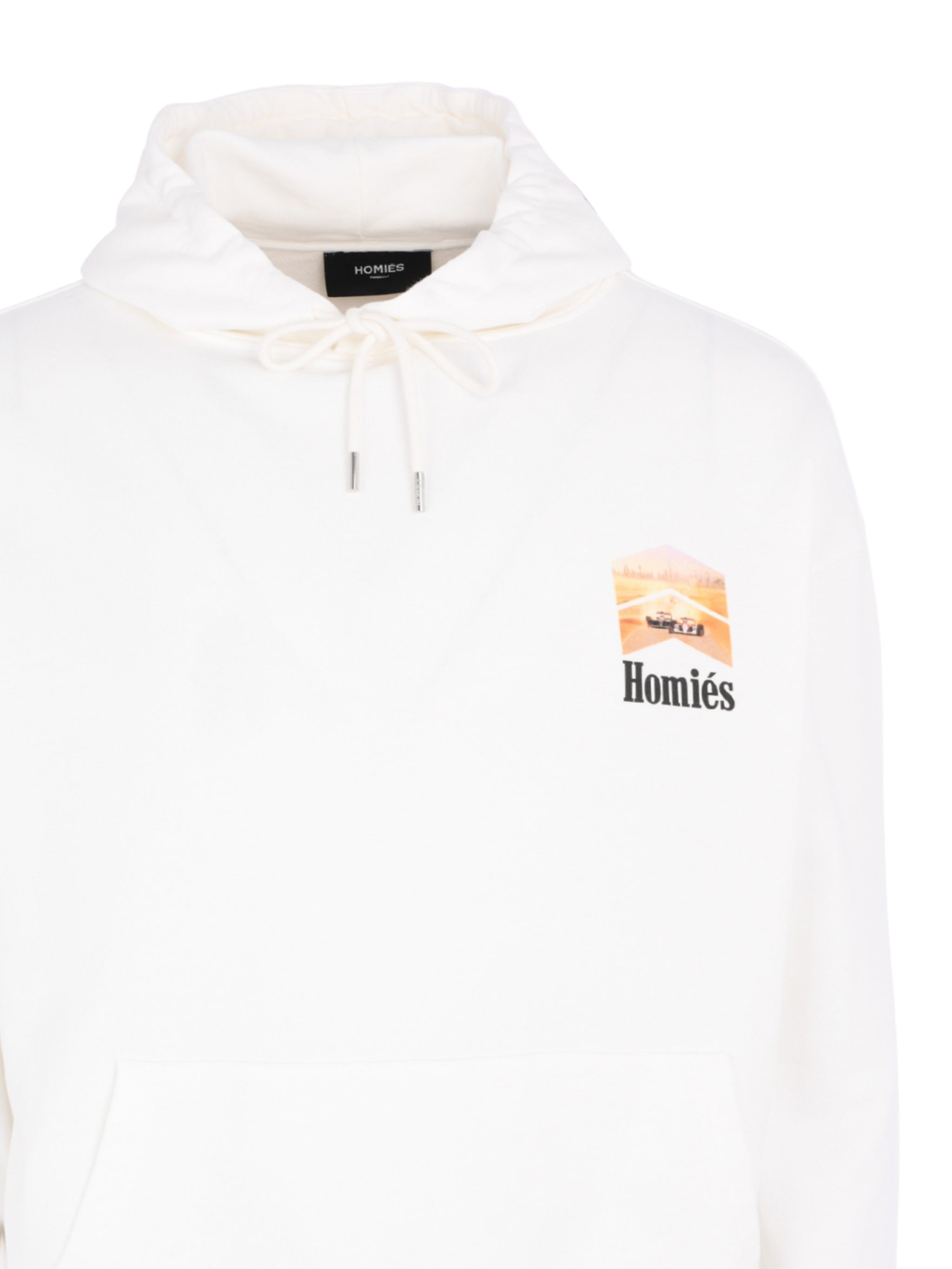RACING GCC HOODIE VINTAGE WHITE