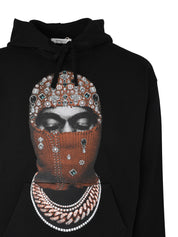 Hoodie mask jewerly print