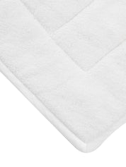 Plush bath mat