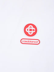 CASABLANCA LOGO PATCH OVERSIZED T-SHIRT