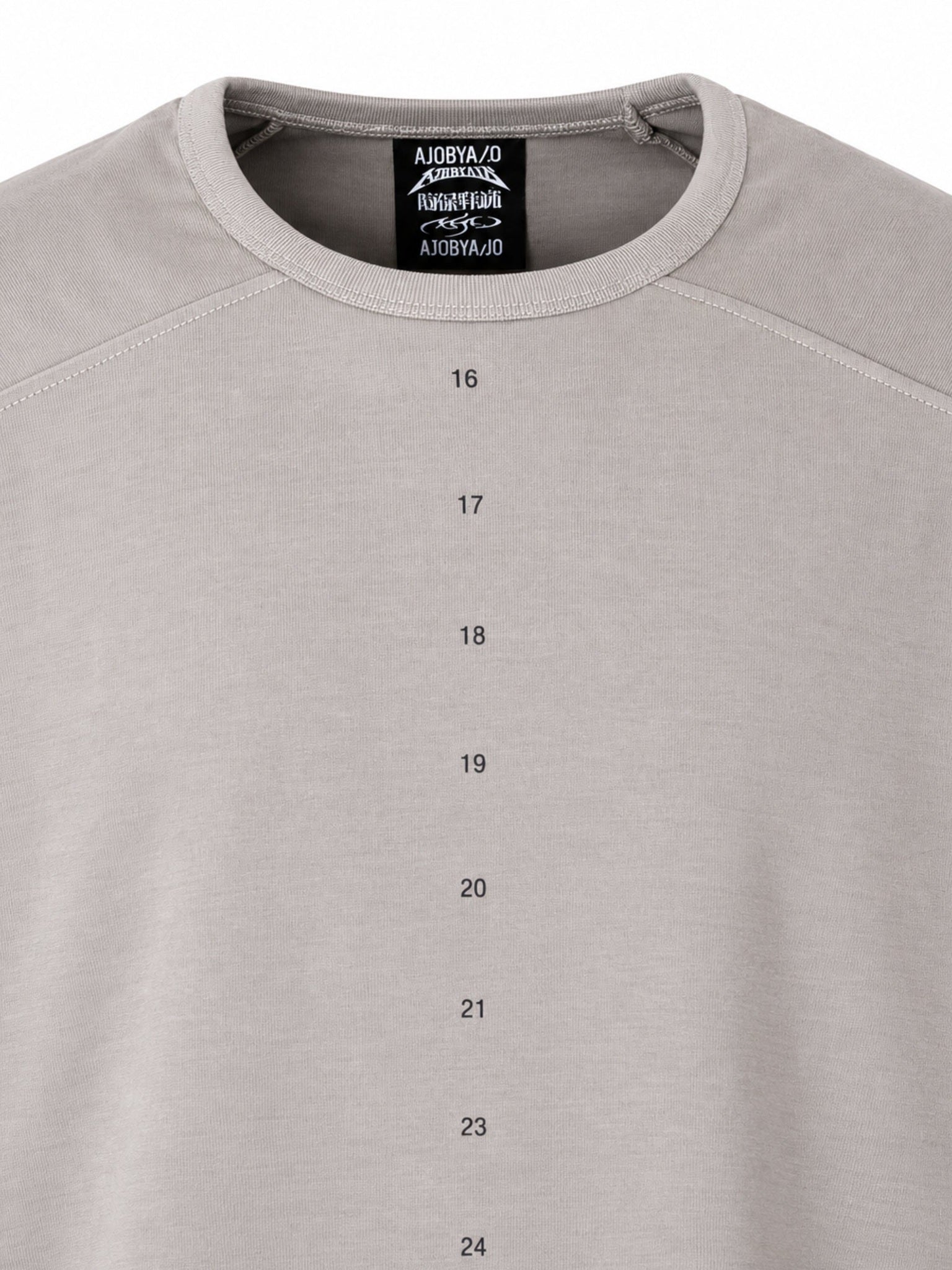 10th anniversary raglan t-shirt