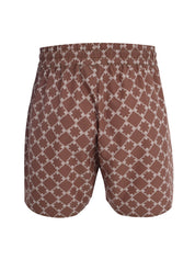 CENMAR BEIGE SWIMMING TRUNKS WITH PATTERN