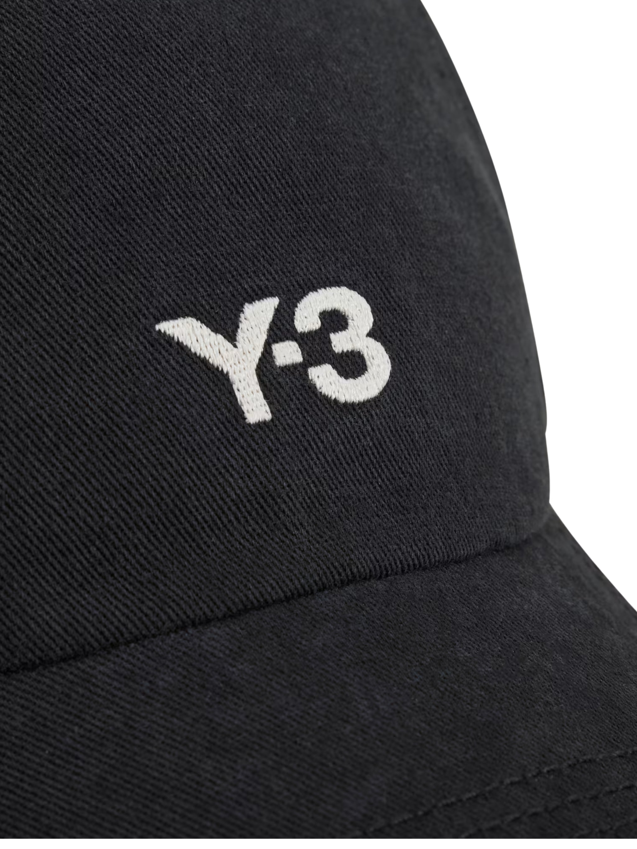 Y-3 DAD CAP BLACK