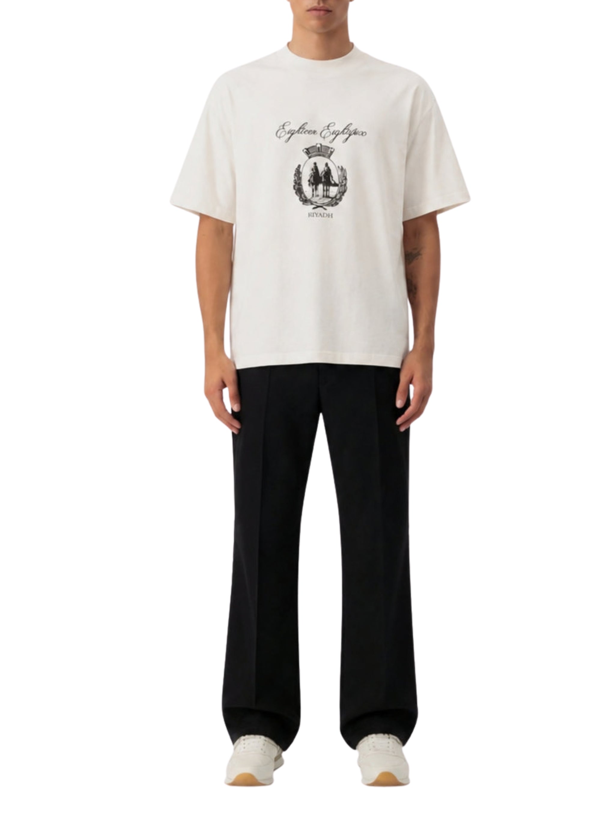 Linen blend pants