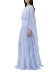Genoa sheer jersey cape