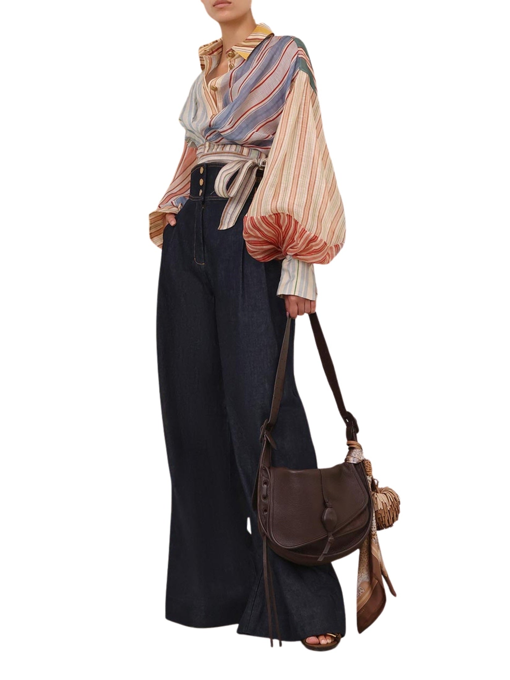 Rebellion striped blouse