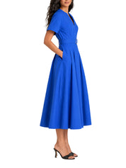 Corinne cotton midi dress