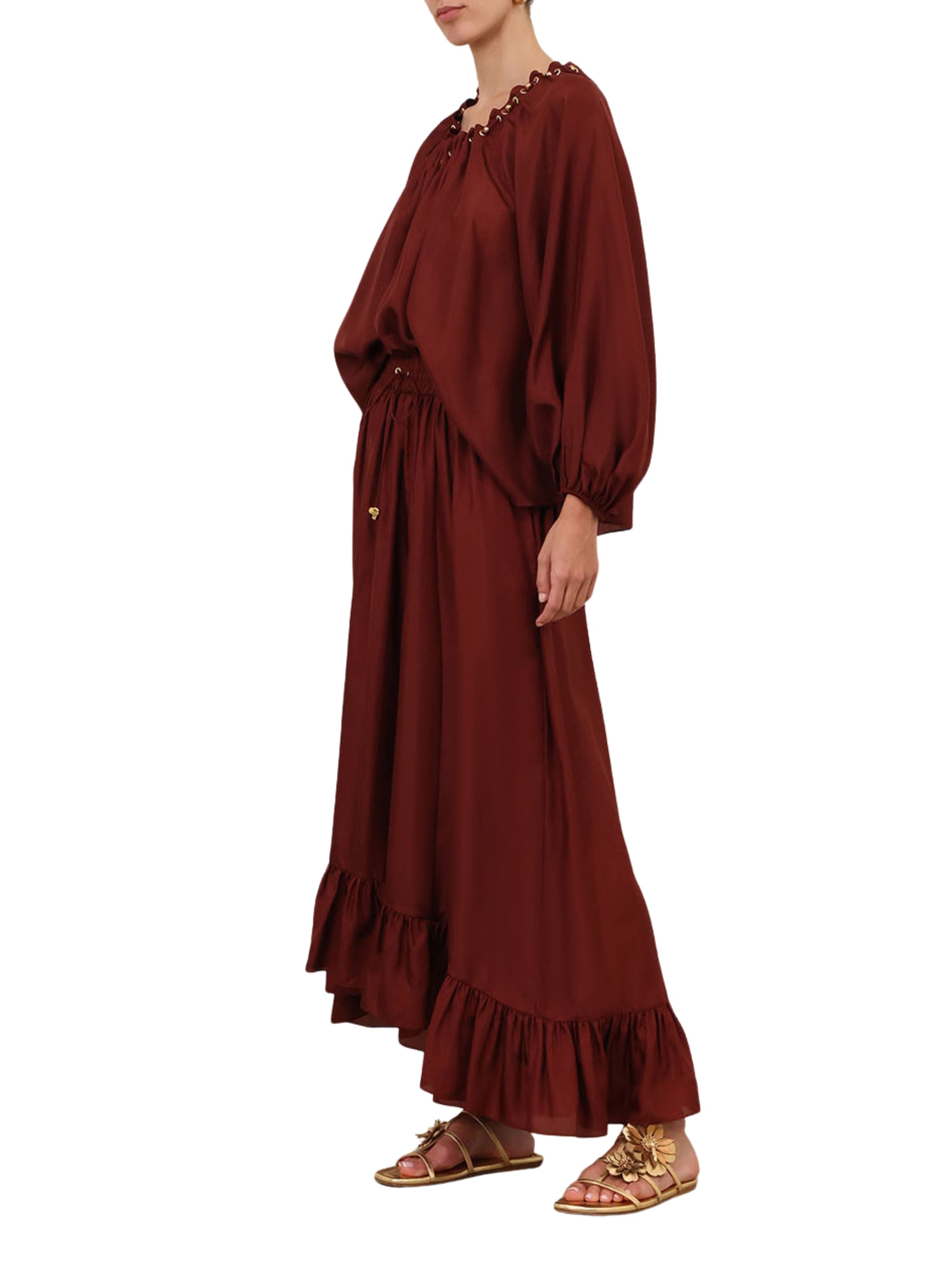 Aster maxi skirt