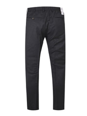 Pantalone slim flat front diagonal pockets elastic waistband with drawstring unfinished b.