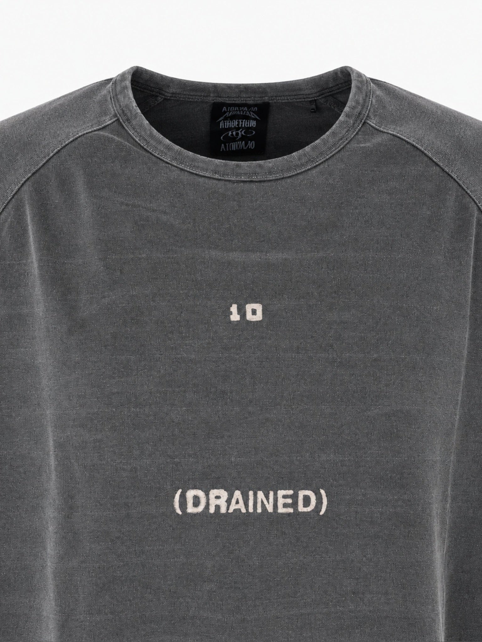 The me decade sculpted raglan t-shirt