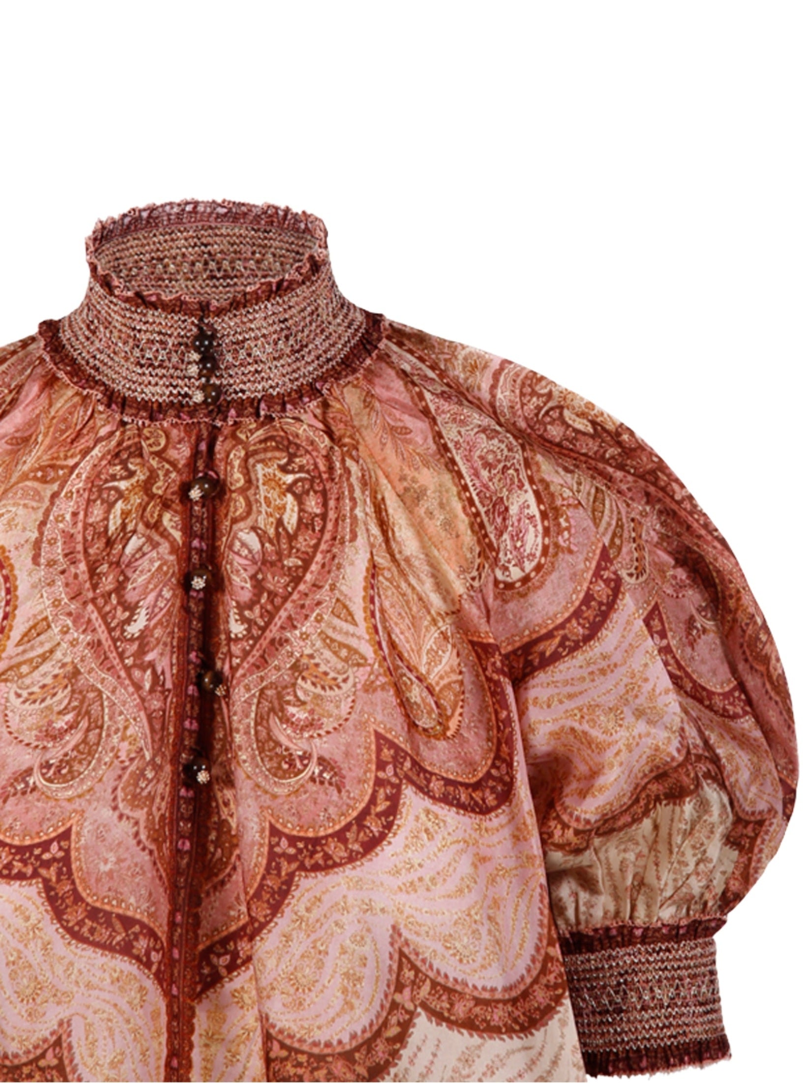 Wanderlust frill blouse
