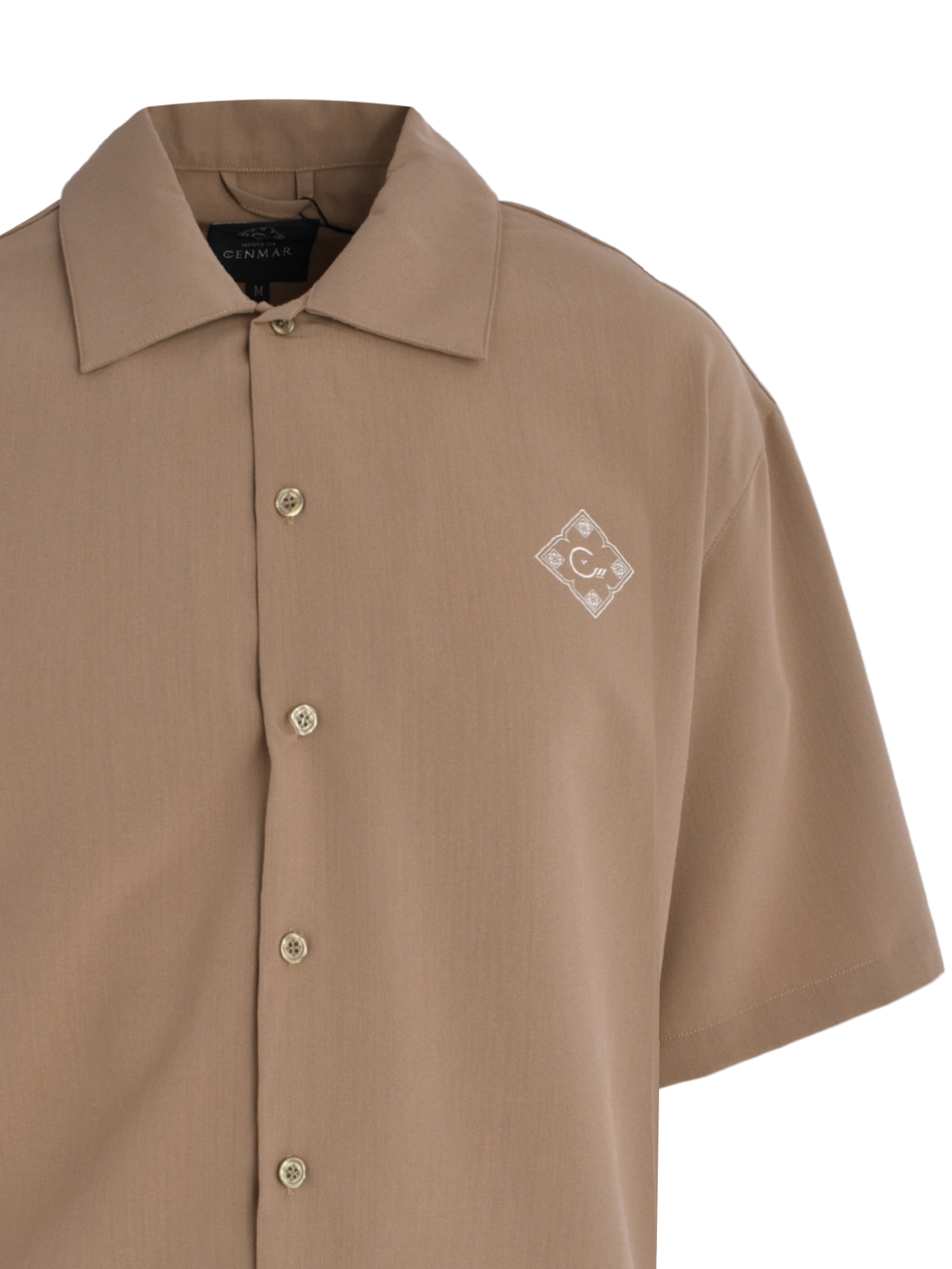 CENMAR OLIVE GREEN HEAVE COTTON SHIRT