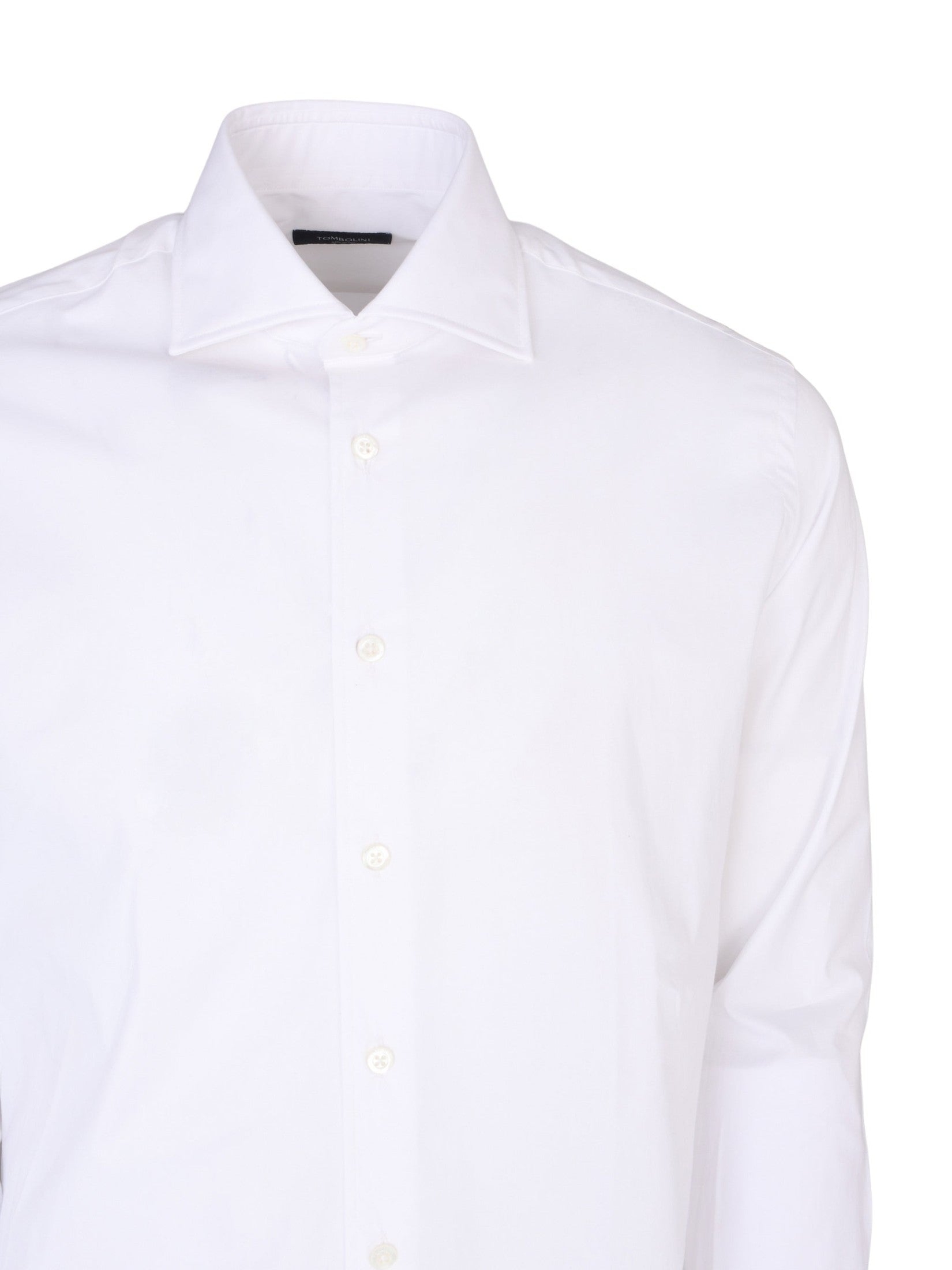 Slim shirt - semi-franc collar
