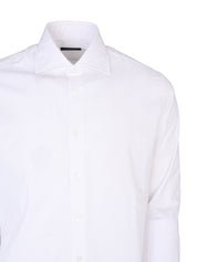 Slim shirt - semi-franc collar