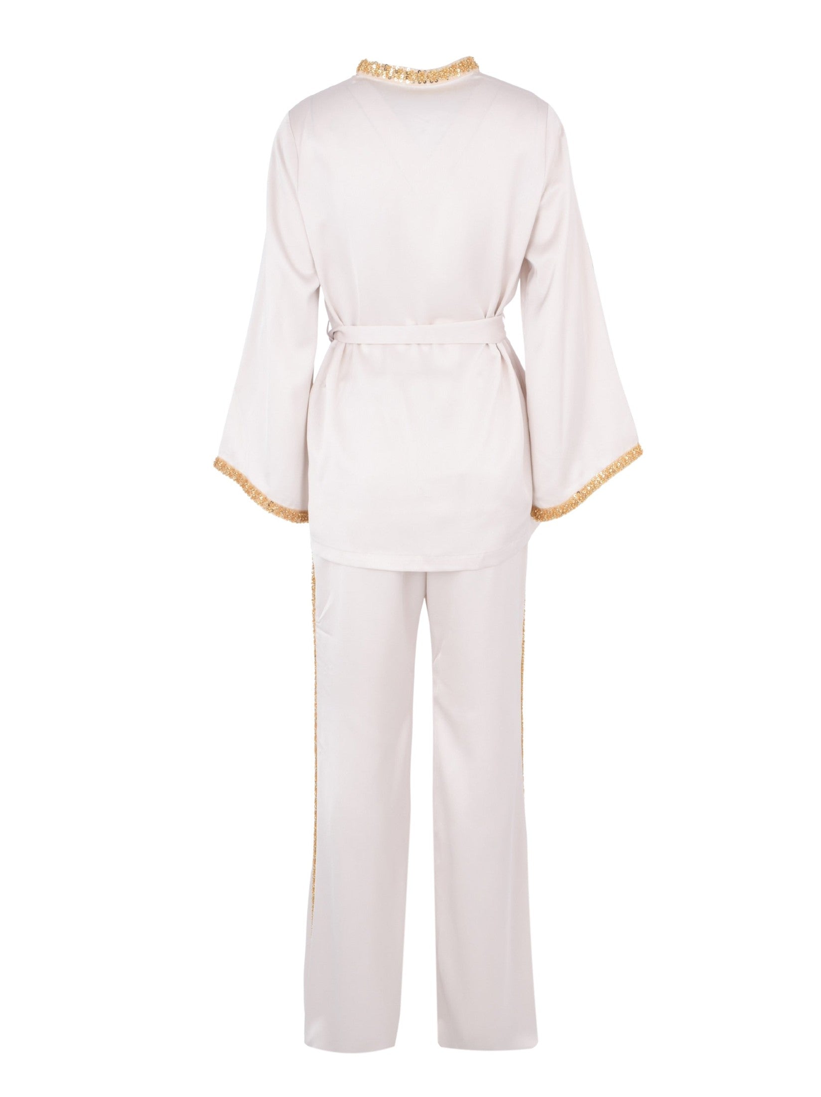 Samar pants set white
