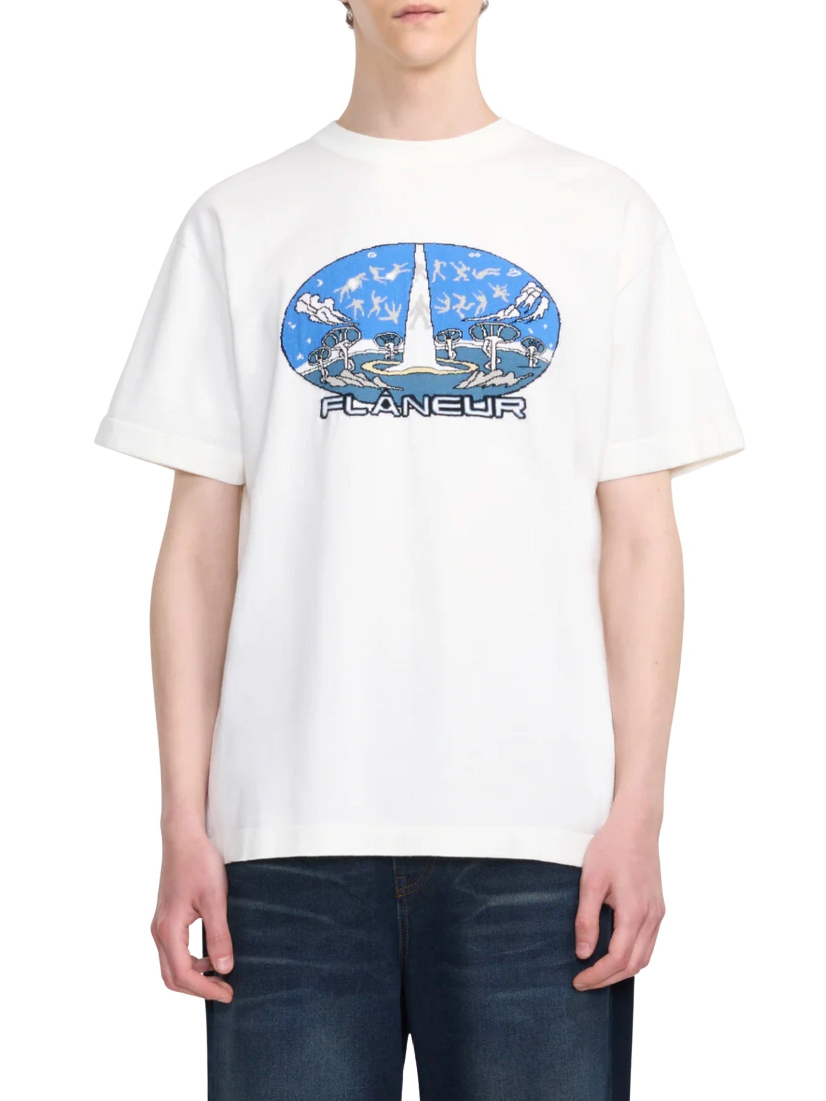 Knitted euphoric t-shirt