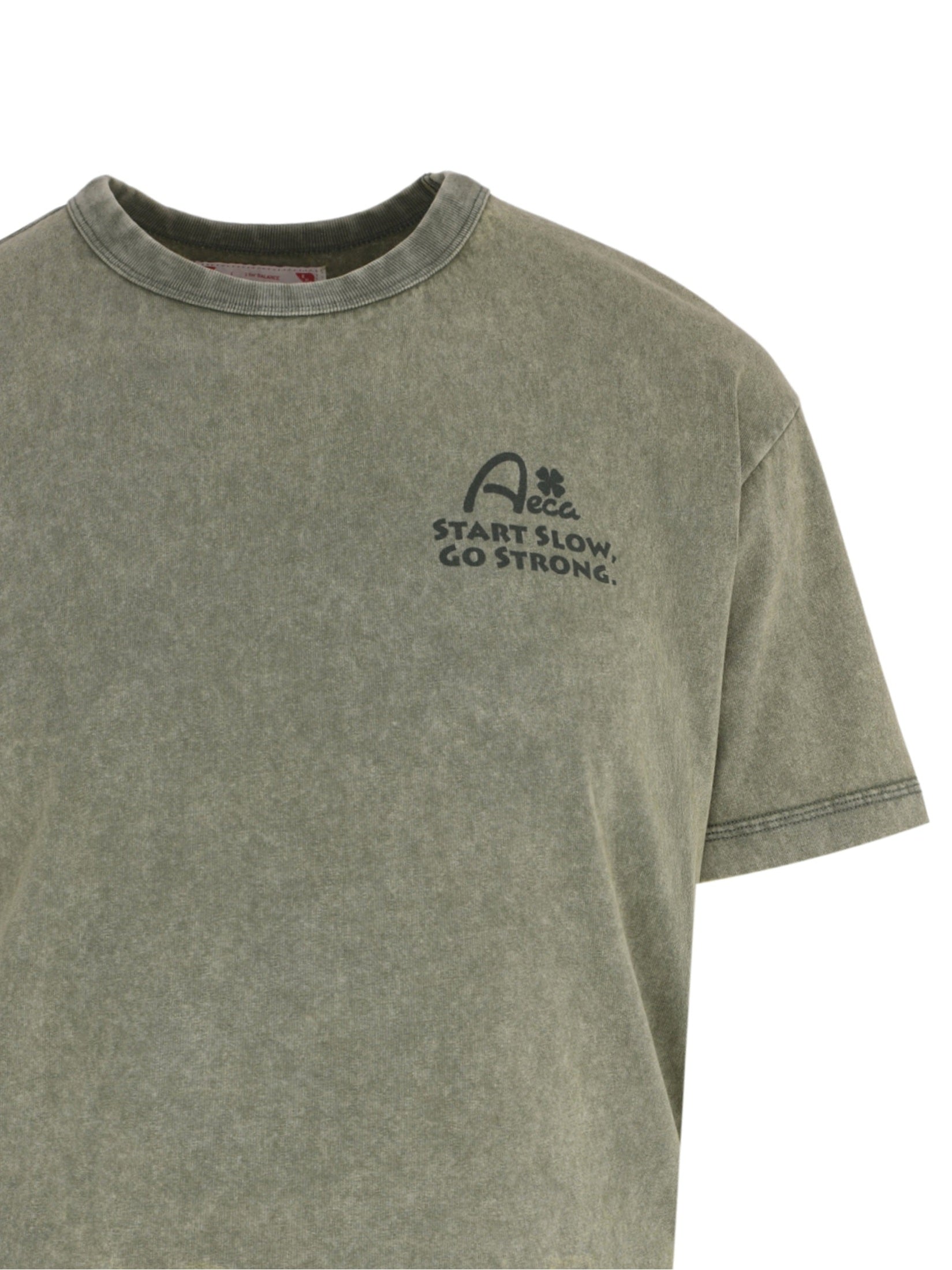 Start slow go strong half sleeve tee