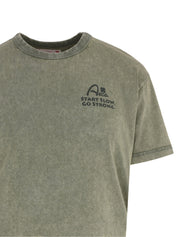 Start slow go strong half sleeve tee