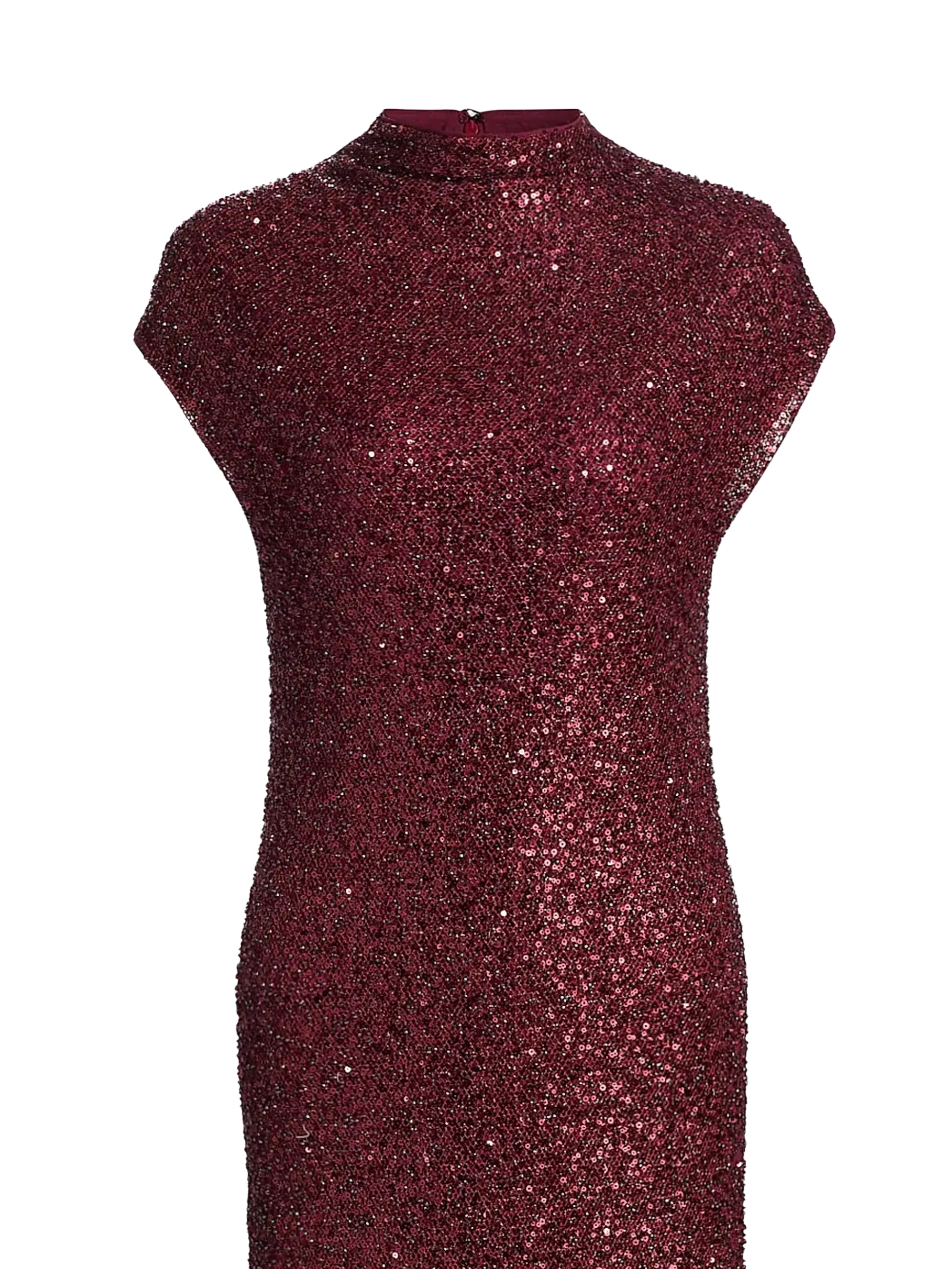 Zaria cowl neck midi dress