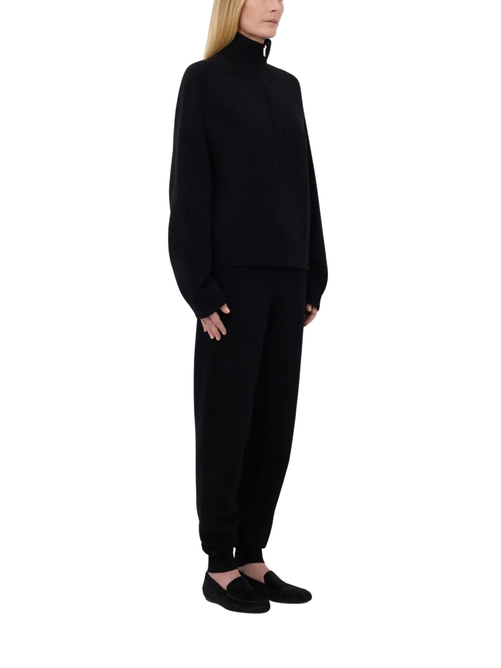 Dries stand collar sweater