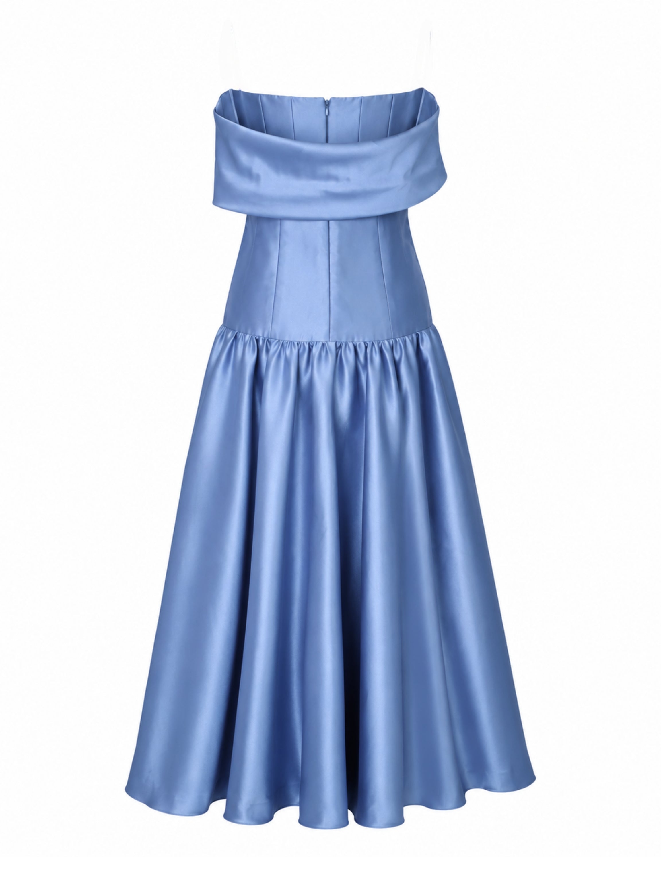 Hand embroiderd chest short sleeves off shoulder dress ballroom baloon dress