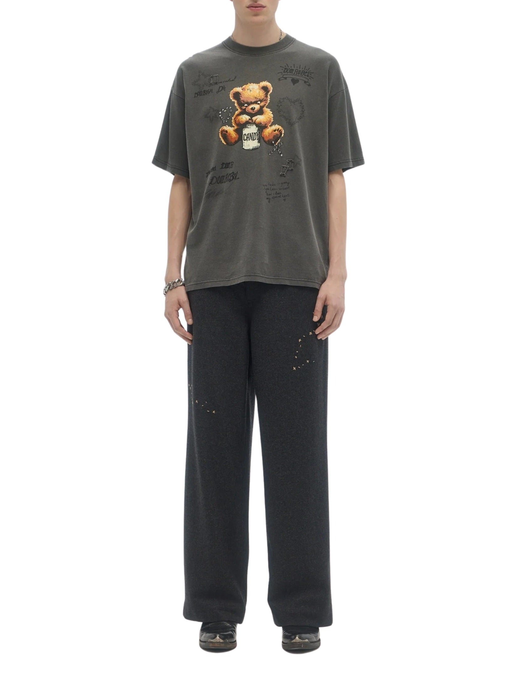 Treats t-shirt faded black