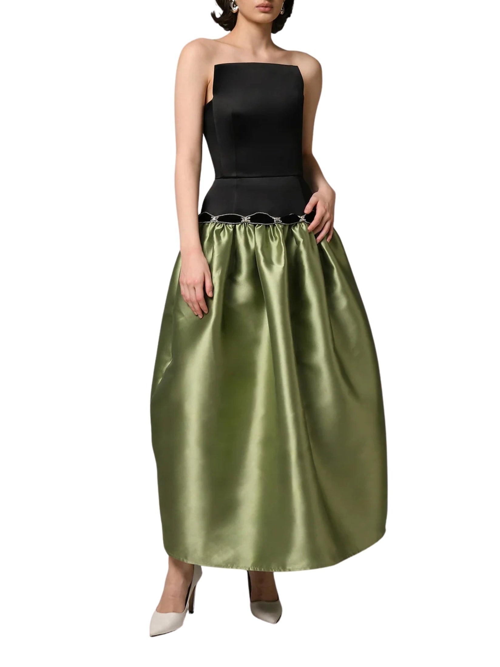 Square bell dress