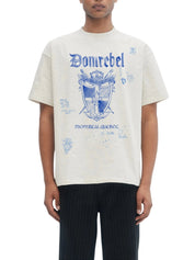 Dominus crest t-shirt greige