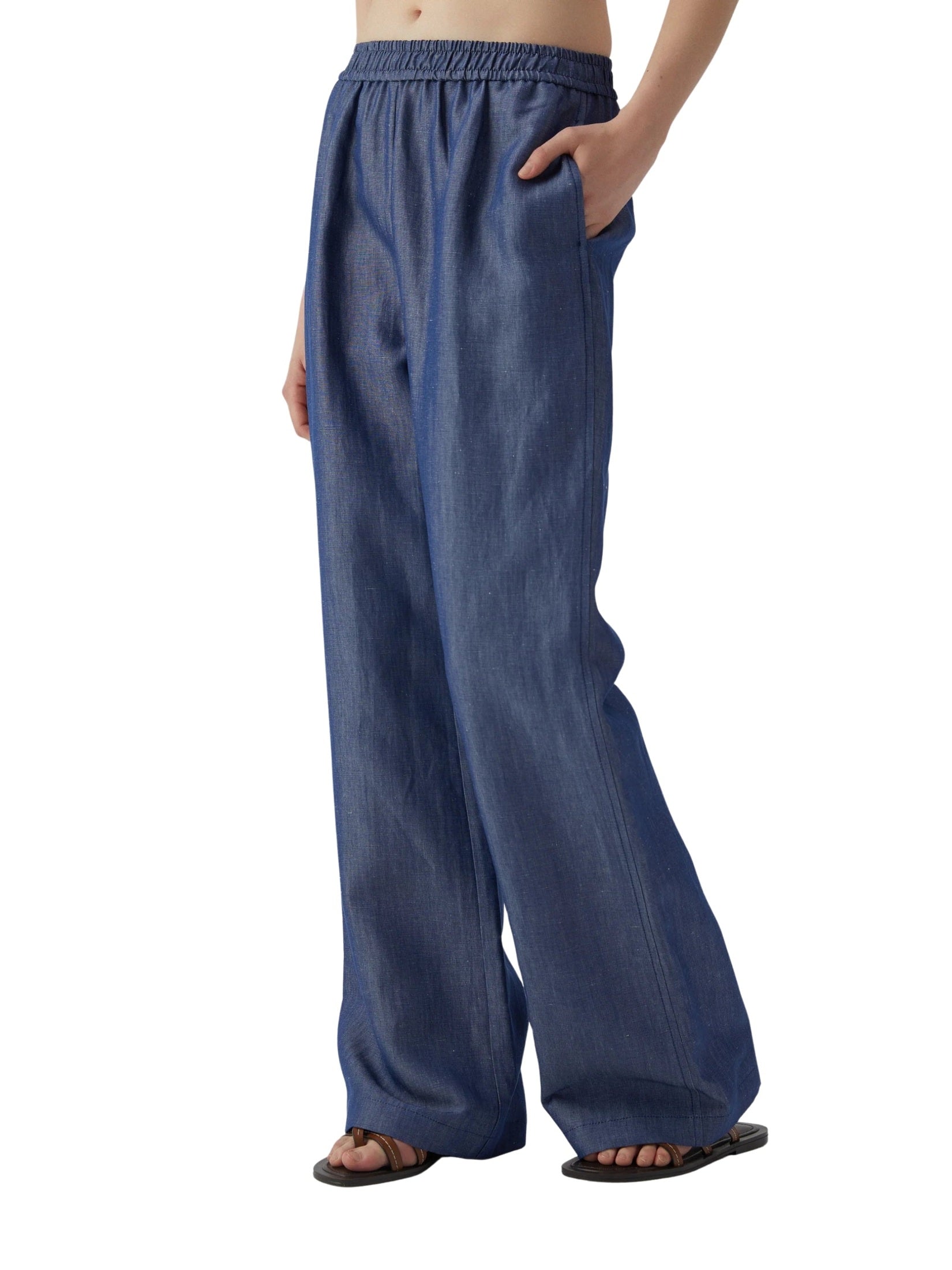 Navy trousers