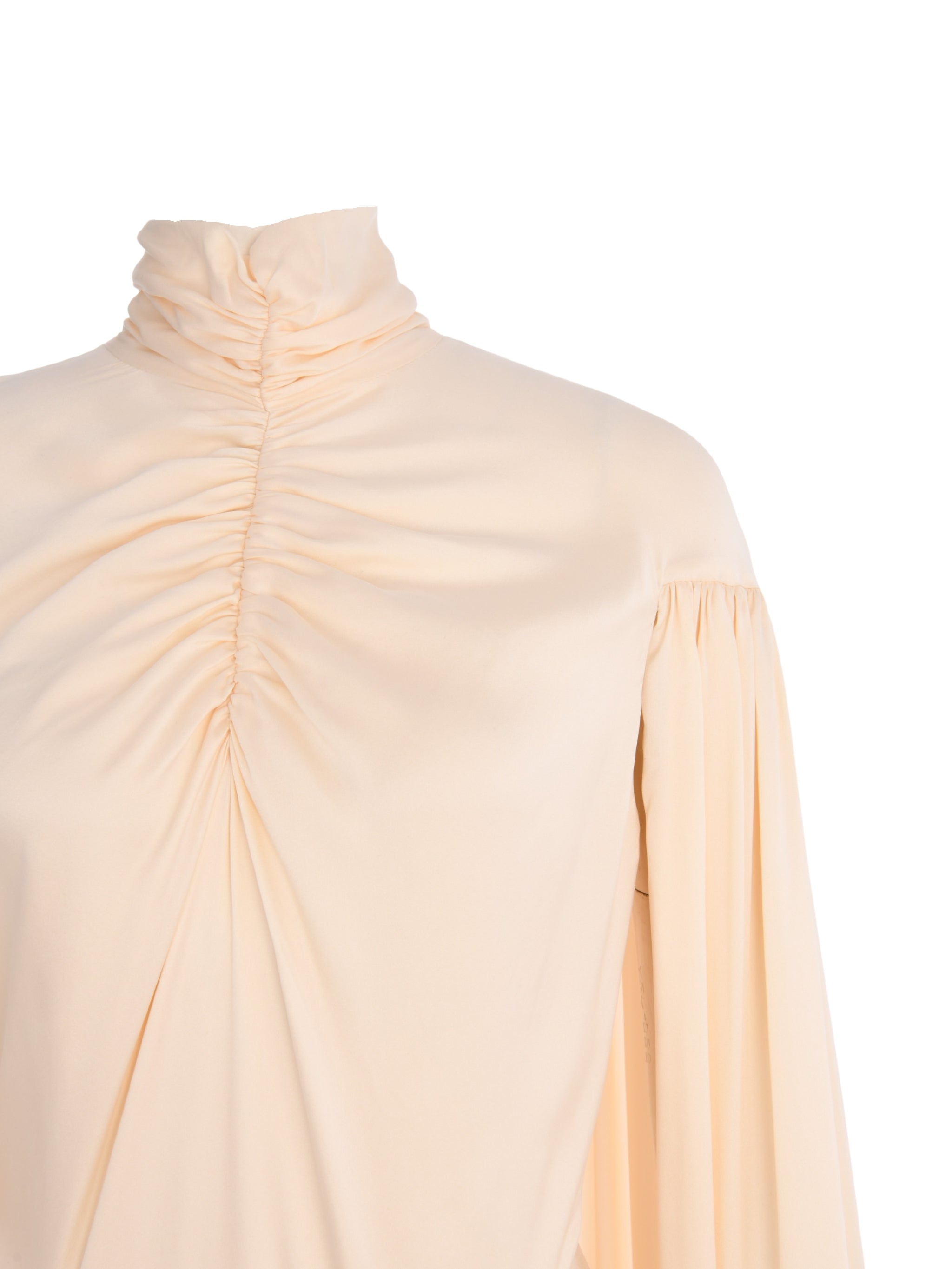 CAPE LOOK BONE DRESS