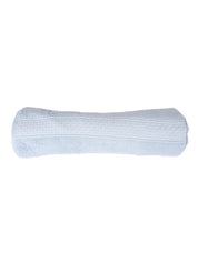 Baby blue hajruss towel