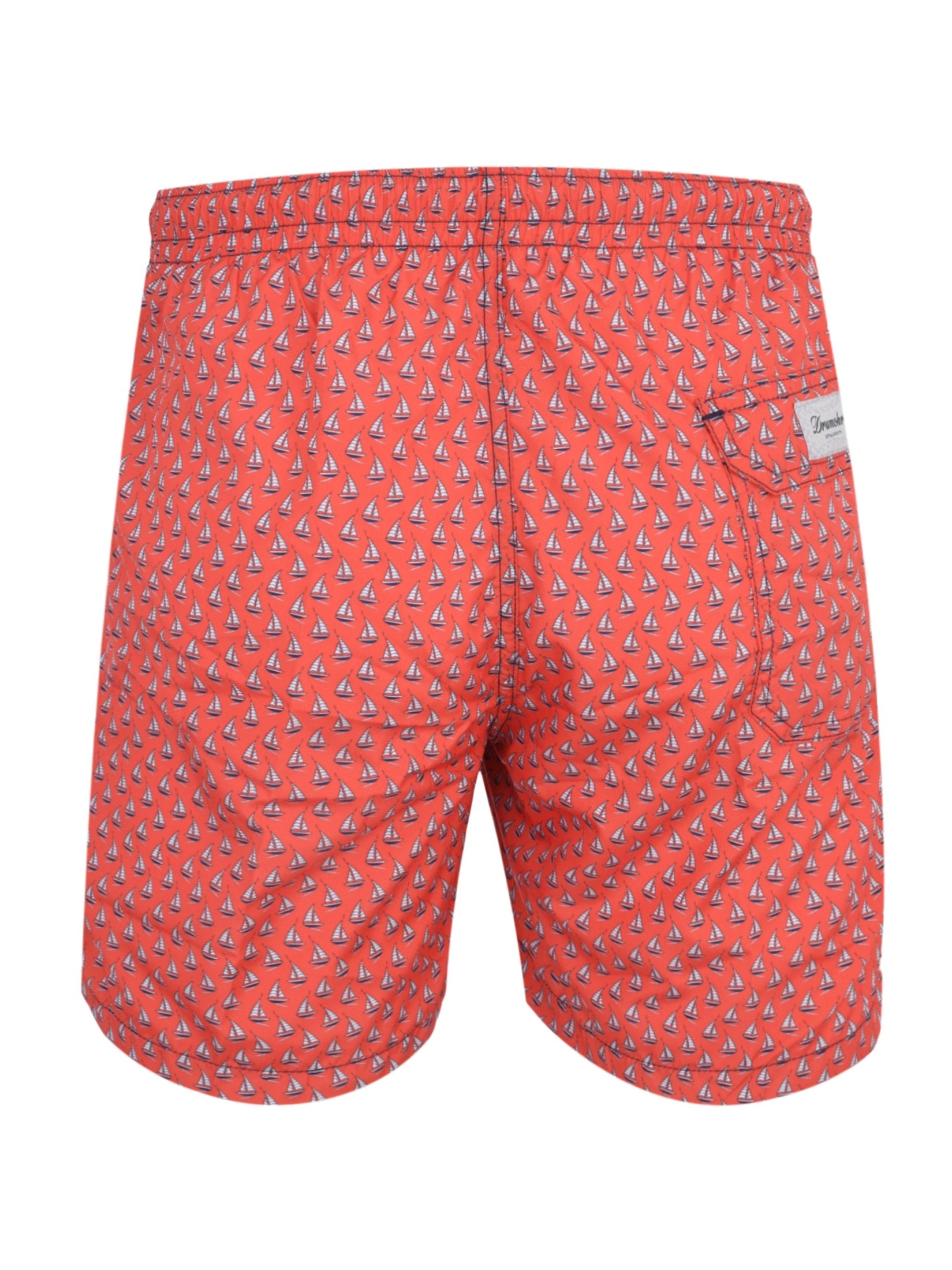 Sailboat-Print Shorts