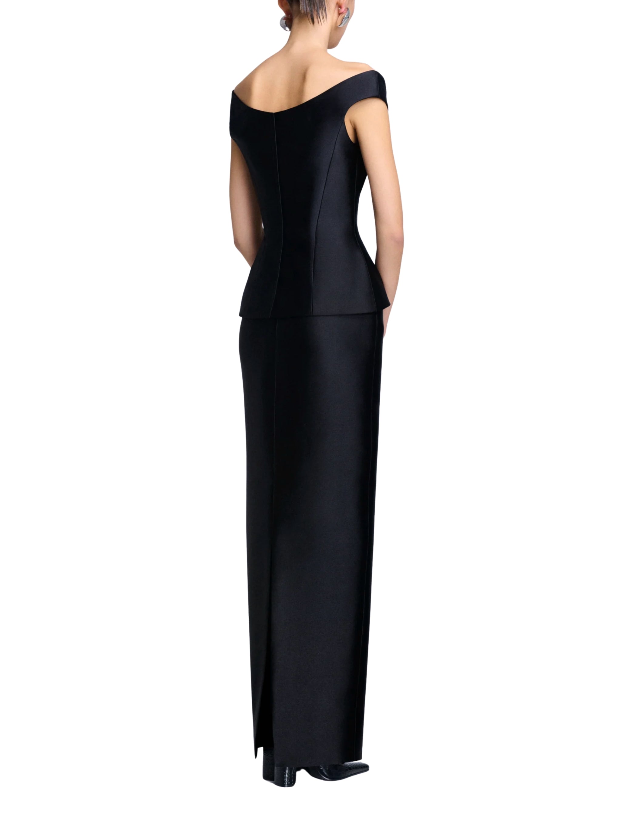 The Pieta Maxi Dress in Black