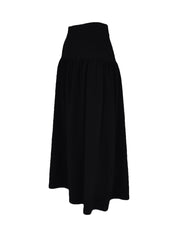 COMPACT DROP WAIST SKIRT