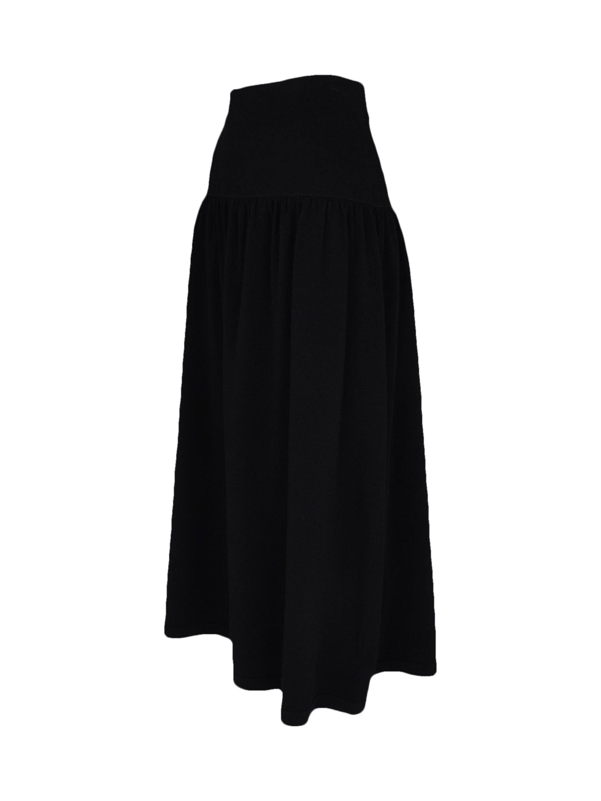 COMPACT DROP WAIST SKIRT