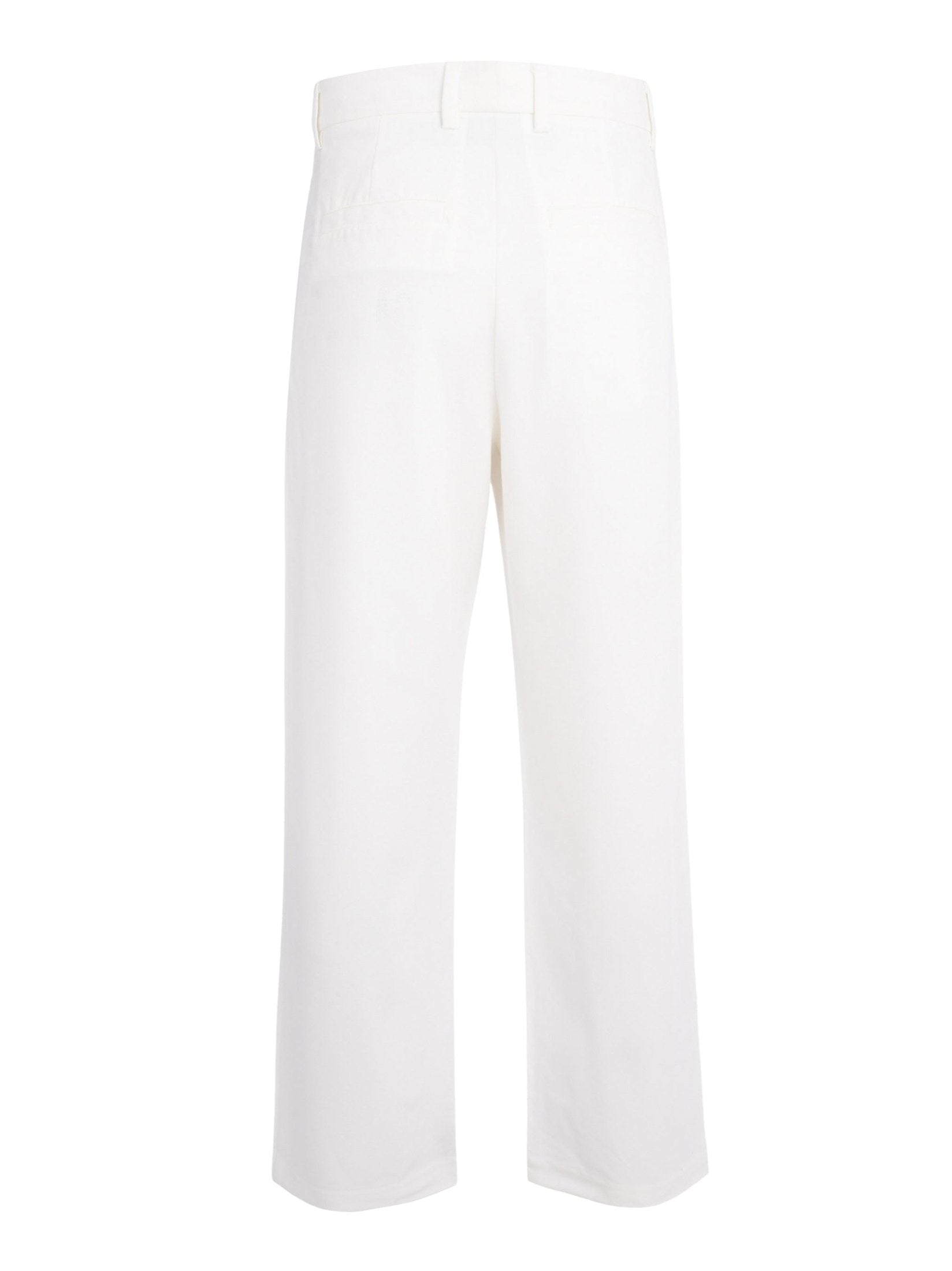 Cenmar offwhite formal straight leg pants