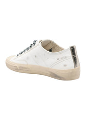 V-Star with pink glitter star and metallic leather heel tab