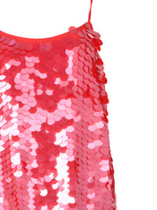 MOHAIR MERINO WOOL TANK TOP WITH SEQUIN FRONT