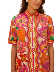 SPRING AFFAIR BEIGE SHIRT