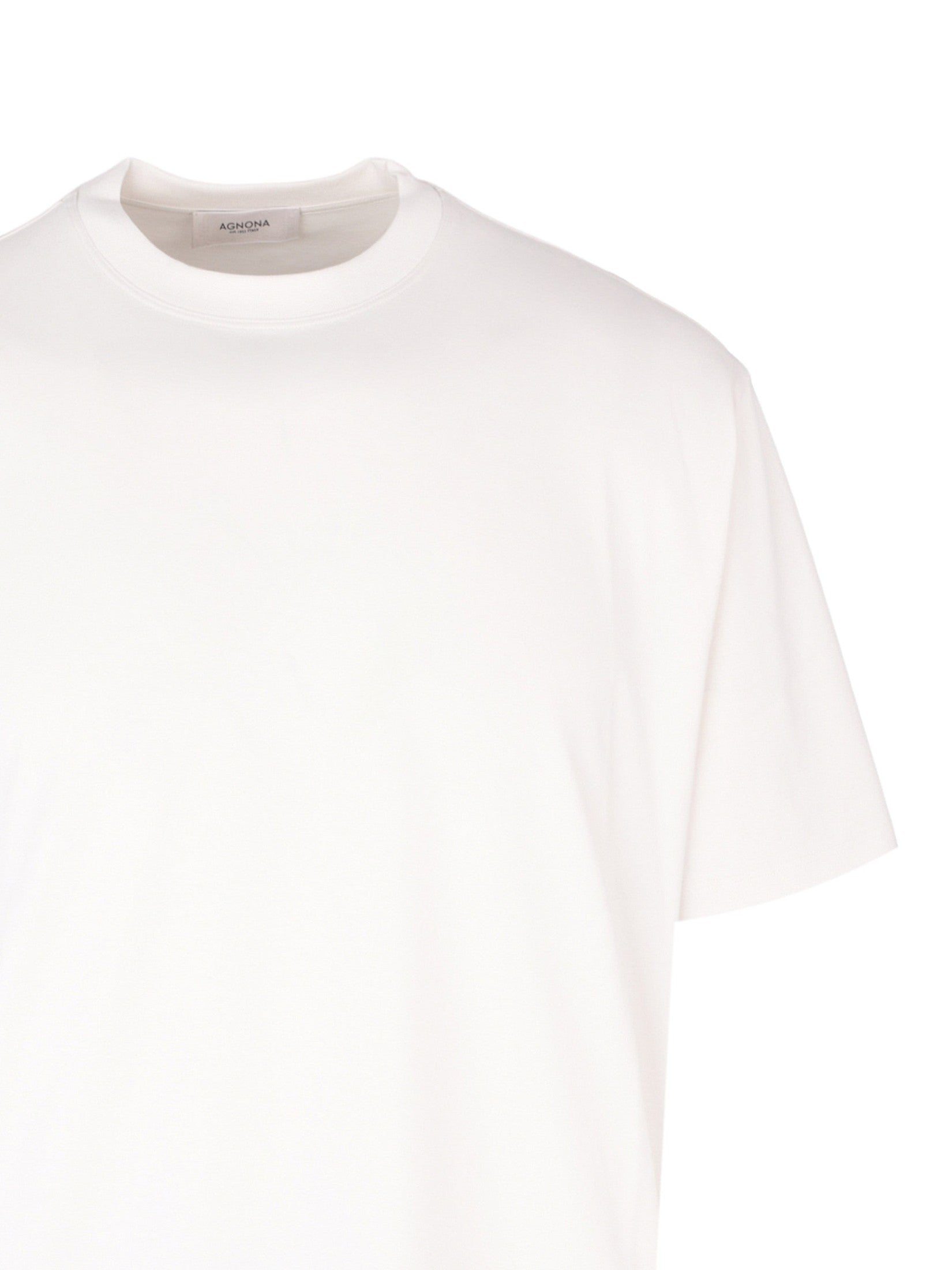 Short sleeves t-shirt cotton silk interlock