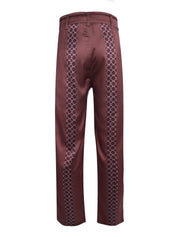 CENMAR BROWN PATTERN PRINTED PANTS