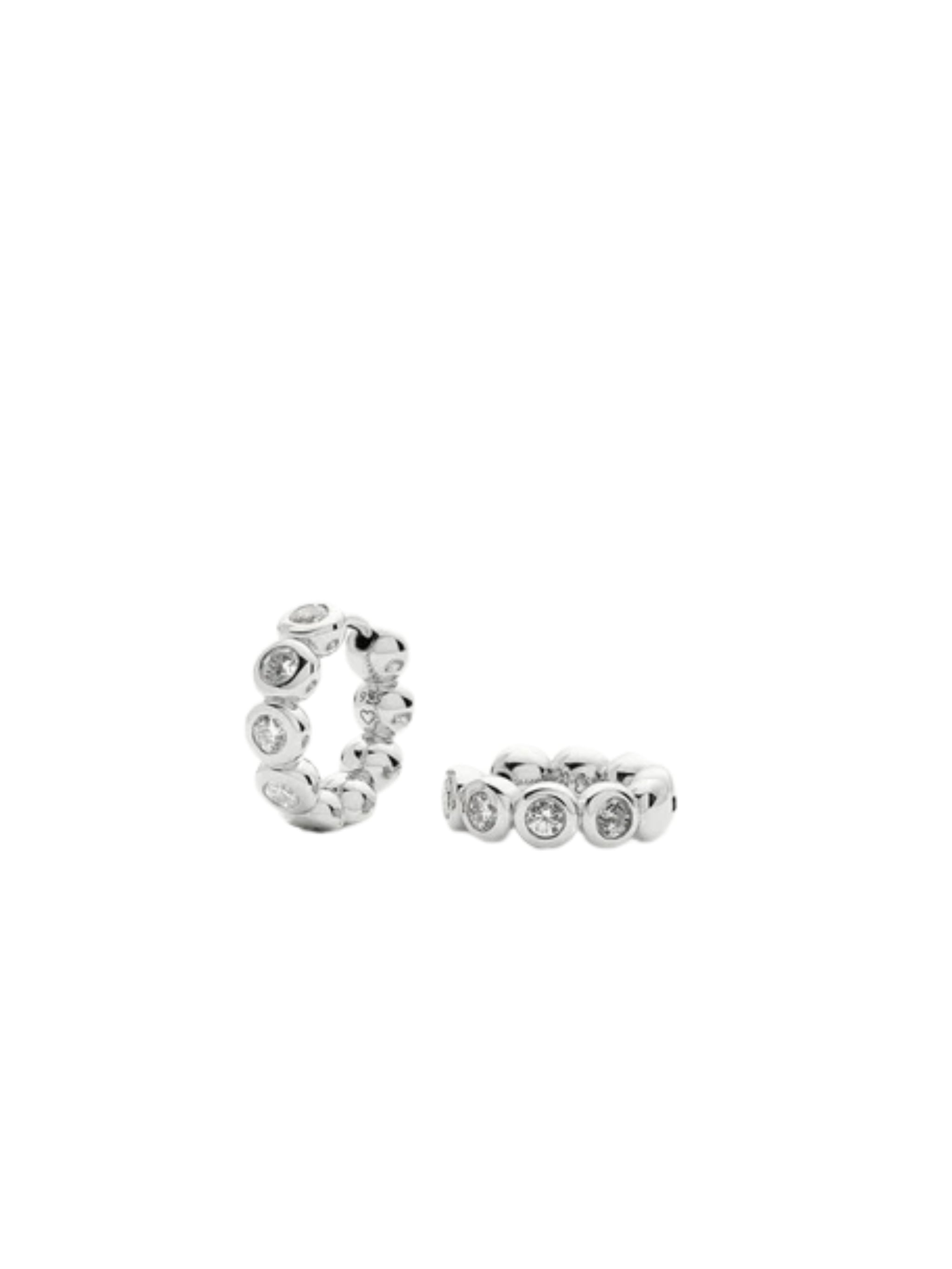 TENNIS SMALL HOOP EARRINGS