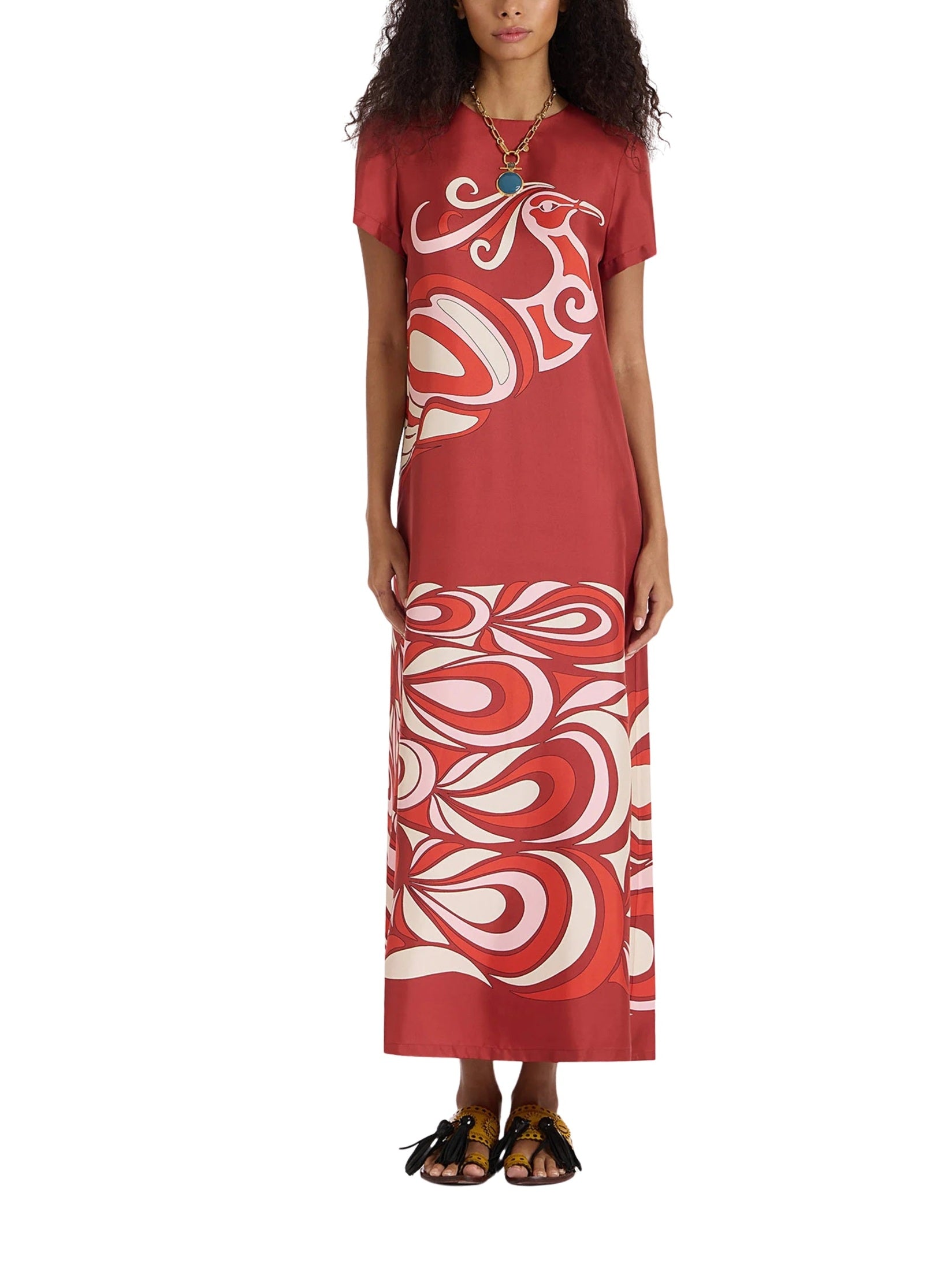 Swing dress (with feathers) (placee)