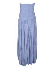 Danielle crinkle jersey bustier gown