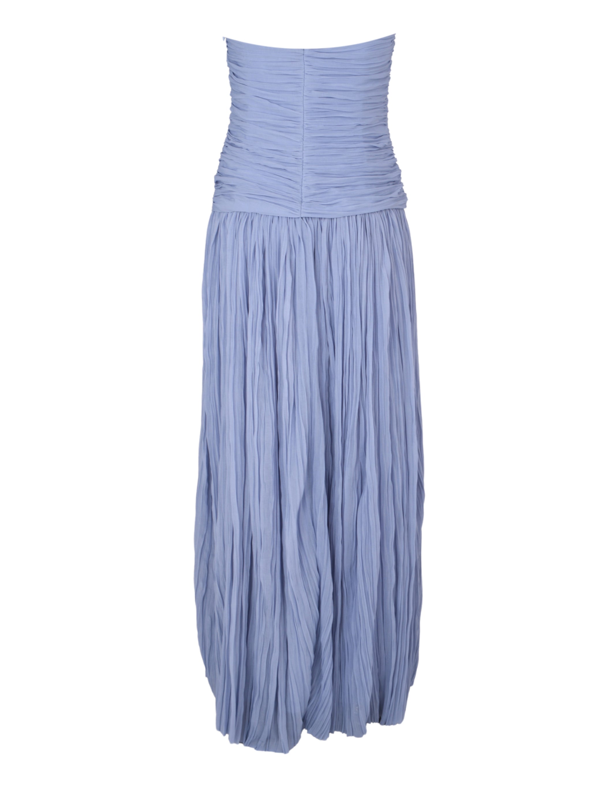 Danielle crinkle jersey bustier gown